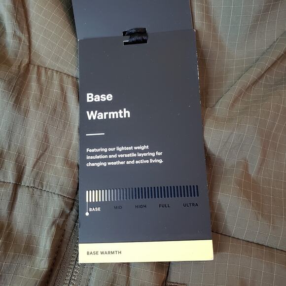 NWT LULULEMON Insulated Hiking Vest LM4AIES Ripstop Green Men's Size XL - Picture 5 of 11